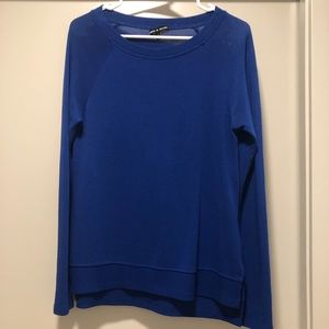 Size S vibrant blue super soft sweater